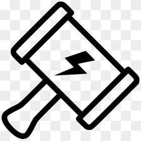 Thor Hammer - Thor Hammer Icon Png, Transparent Png - thor hammer png