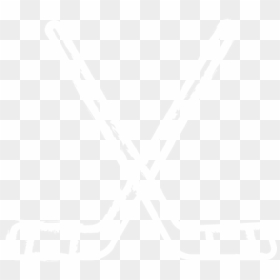 Hockey Stick - Johns Hopkins Logo White, HD Png Download - hockey stick png