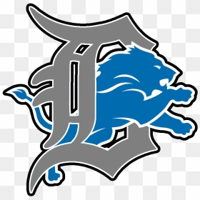 Detroit Lions Logos - Detroit Lions Logo, HD Png Download - detroit lions logo png