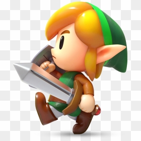 Link's Awakening Switch Link, HD Png Download - legend of zelda png