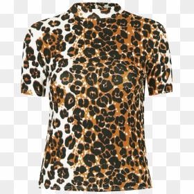 Cheetah Print Png Download - Leopard Print Shirt Png, Transparent Png - leopard print png