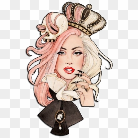 Lady Gaga Drawing Artpop Fan Art - Helen Green Lady Gaga, HD Png Download - lady gaga png