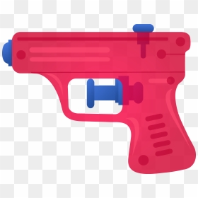 Firearm Toy Weapon Water Gun Clip Art - Toy Gun Clipart, HD Png Download - gun in hand png