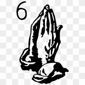 Drake Praying Hands Png, Transparent Png - prayer hands png