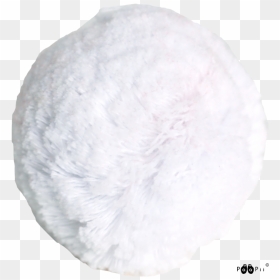 Cotton Pom Pom 7cm, White - Circle, HD Png Download - pom pom png