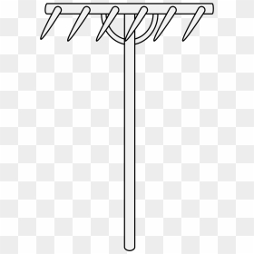 Line Art, HD Png Download - rake png
