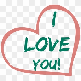 I Love You Png - Calligraphy, Transparent Png - i love you png