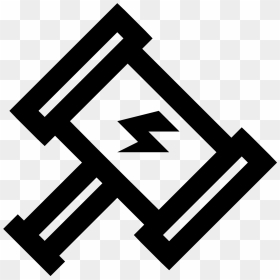 Transparent Hammer Png Icon - Portable Network Graphics, Png Download - thor hammer png