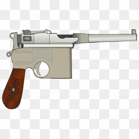 C96 Pistol Png, Transparent Png - gun in hand png