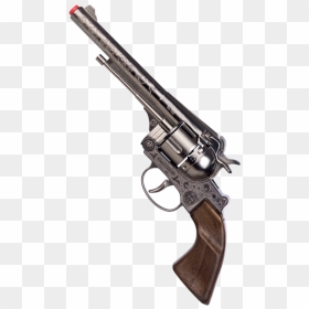 Pecos Hand Gun - Revolver Png, Transparent Png - gun in hand png