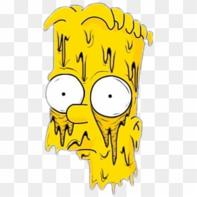 Transparent Bart Simpson Png - Cool Bart Simpson Drawing, Png Download - bart simpson png