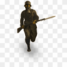 Clip Art Images - Ww1 Soldier Transparent Background, HD Png Download - war png