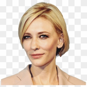 Cate Blanchett Short Hairstyle Clip Arts - Actress Lord Of The Rings, HD Png Download - hairstyle png