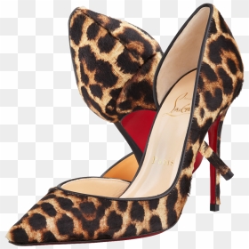 Thumb Image - Leopard Print Louis Vuitton Shoes, HD Png Download - leopard print png
