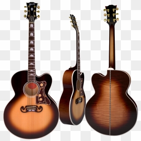 Acoustic Guitar Gibson J200 Https - Gibson Acoustic Guitars, HD Png Download - acoustic guitar png