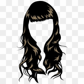 Hair Png Download - Girl Hair Vector Png, Transparent Png - hairstyle png