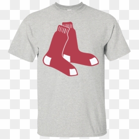 Boston Red Sox Logo Men"s T-shirt Red Sox - Gray Red Sox T Shirt, HD Png Download - red sox logo png