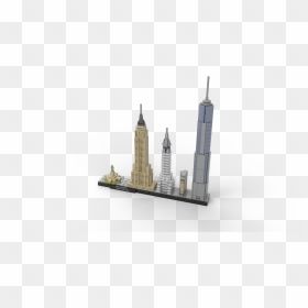 Tower Block, HD Png Download - new york city png