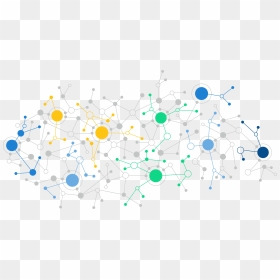Data, Big Data, Connect The Dots, Blue, Line Png Image - Connecting The Dots Png, Transparent Png - blue line png