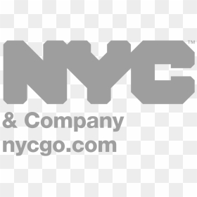 Nyc Co Logo Gray - High Five, HD Png Download - new york city png