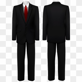 Gentleman Vector Tuxedo Suit - Whole Body Formal Attire Template, HD Png Download - tuxedo png