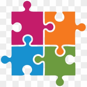 Transparent Puzzle Piece Clipart - Puzzle Pieces Vector Png, Png Download - puzzle pieces png
