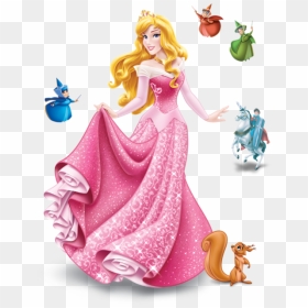 Cinderella Aurora Disney Princesses, HD Png Download - disney characters png
