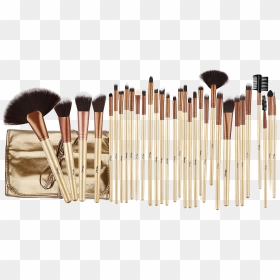 Makeup Brush Png File - ست ۳۲ عددی براش Naked, Transparent Png - makeup brush png