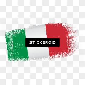 Italian Flag Brush Effect - Flag, HD Png Download - italian flag png
