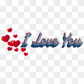 I Love You Png Hearts - Thank You File Png, Transparent Png - i love you png