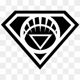 Transparent Superman Symbol Png - White Lantern, Png Download - superman symbol png