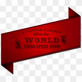 A Trusted Partner When The World Turns Upside Down - Calligraphy, HD Png Download - upside down cross png