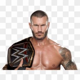 Randy Orton Wwe World Heavyweight Champion, HD Png Download - randy orton rko png
