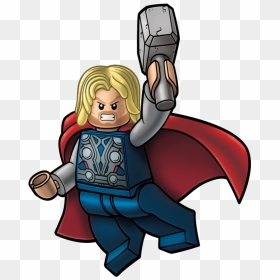 Hammer Clipart Thor - Thor Lego, HD Png Download - thor hammer png