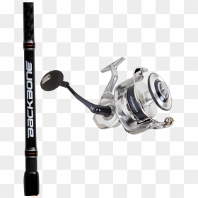 Shimano Saragosa 6000sw Hg Reel & Backbone 8"4 - Fishing Rod, HD Png Download - fishing pole png