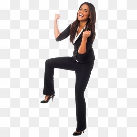 Happy Girl Png Transparent Images - Happy Woman Standing Png, Png Download - happy person png