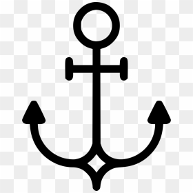 Anchor, HD Png Download - upside down cross png