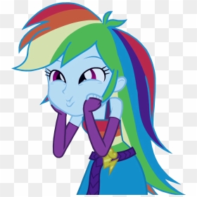 Download Rainbow Dash Equestria Girls Png Pic For Designing - Mlp Eg Rainbow Dash Png, Transparent Png - girls png