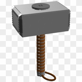 Thor Hammer Made Out Of Legos, HD Png Download - thor hammer png