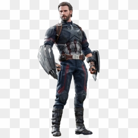 Action Figure Captain America Infinity War, HD Png Download - war png