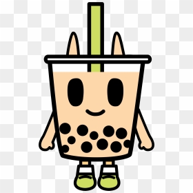 Meet And Greet Popular Tokidoki Character, Boba Bob - Bubble Tea Cartoon Png, Transparent Png - boba png