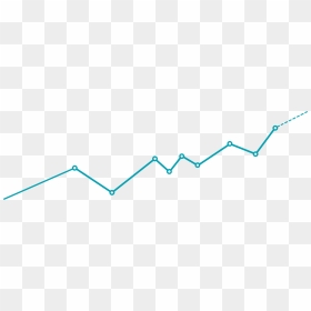 Growth Line Graph Png, Transparent Png - blue line png