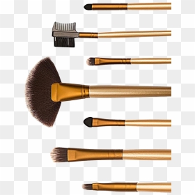 Pink Makeup Brush Set Png High Quality Image - Makeup Brush Set Png File, Transparent Png - makeup brush png
