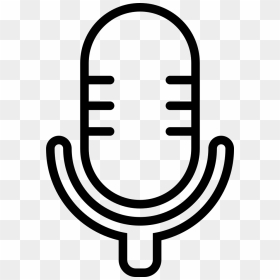 Microphone - Microphone Icon Drawing Png, Transparent Png - microphone icon png