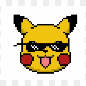 Pixel Art Pokemon Pichu, HD Png Download - swag glasses png
