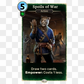 Elder Scrolls - Spoils Of War Elder Scrolls Legends, HD Png Download - war png