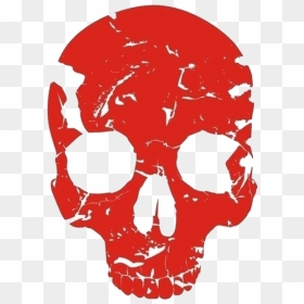 Red Skull Human Skeleton Bone - Png Download Red Skull Png, Transparent Png - red skull png