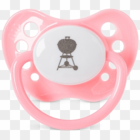 Weber Baby Pacifier Pink / White With Bag , Png Download - Pacifier Png Transparent, Png Download - pacifier png