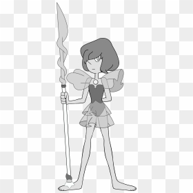 Grey Pearl By Theetis - Pearl Sketch Steven Universe, HD Png Download - steven universe pearl png