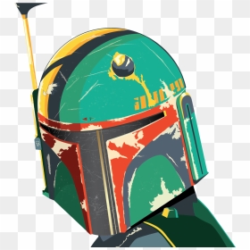 Boba Fett Png Image - Boba Fett Helmet Transparent, Png Download - boba png